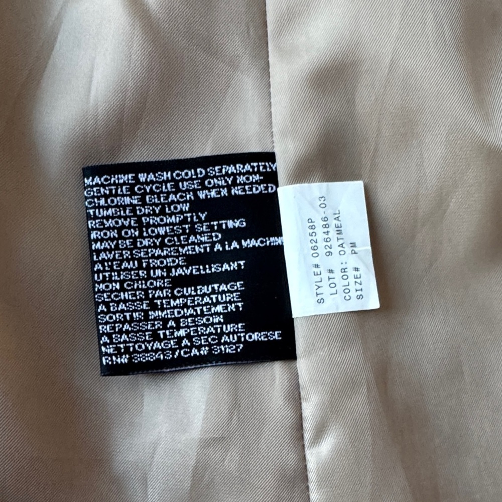 Fashionable & Timeless DKNY Women's Beige Trench Coat - Picture 10 of 11